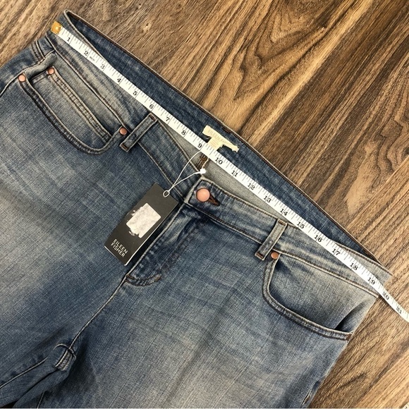 Nwt Eileen Fisher Petite High Rise Cropped Stretch Jeans - Picture 4 of 9